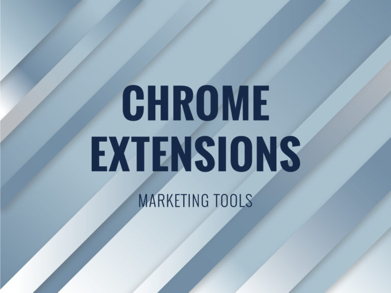 marketing tools chrome extensions