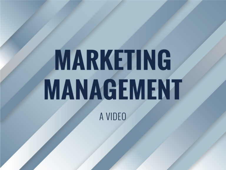 marketing management | Video | Geek Speak