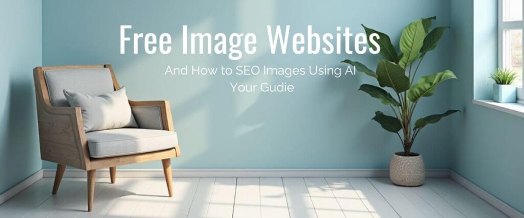 Guide to free image websites and AI image SEO