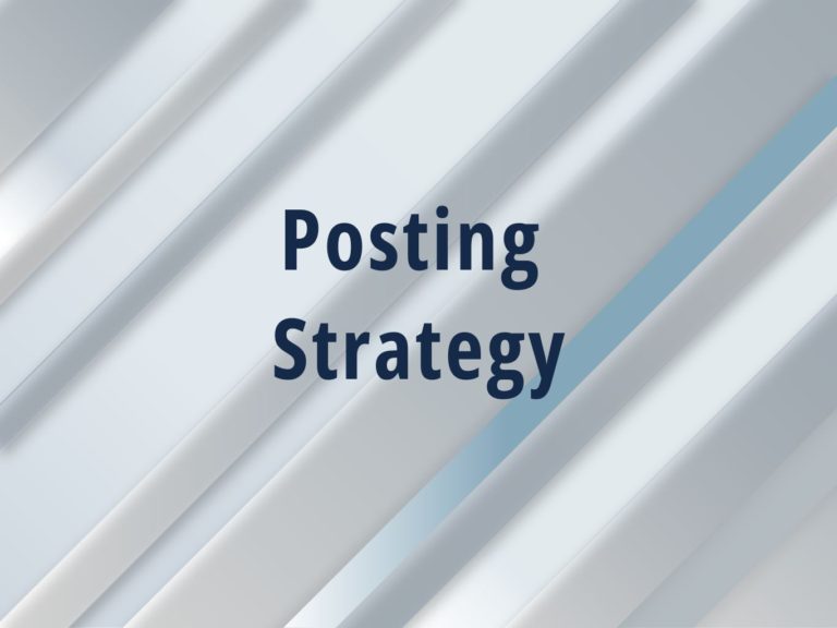 Posting Strategy on Social & Google Business Profile (GBP)